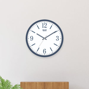 Ajanta Designer Wall Clock Navy Blue Orpat Group