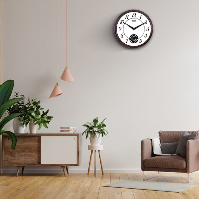 Wall Clock Designer Clock White Orpat Group