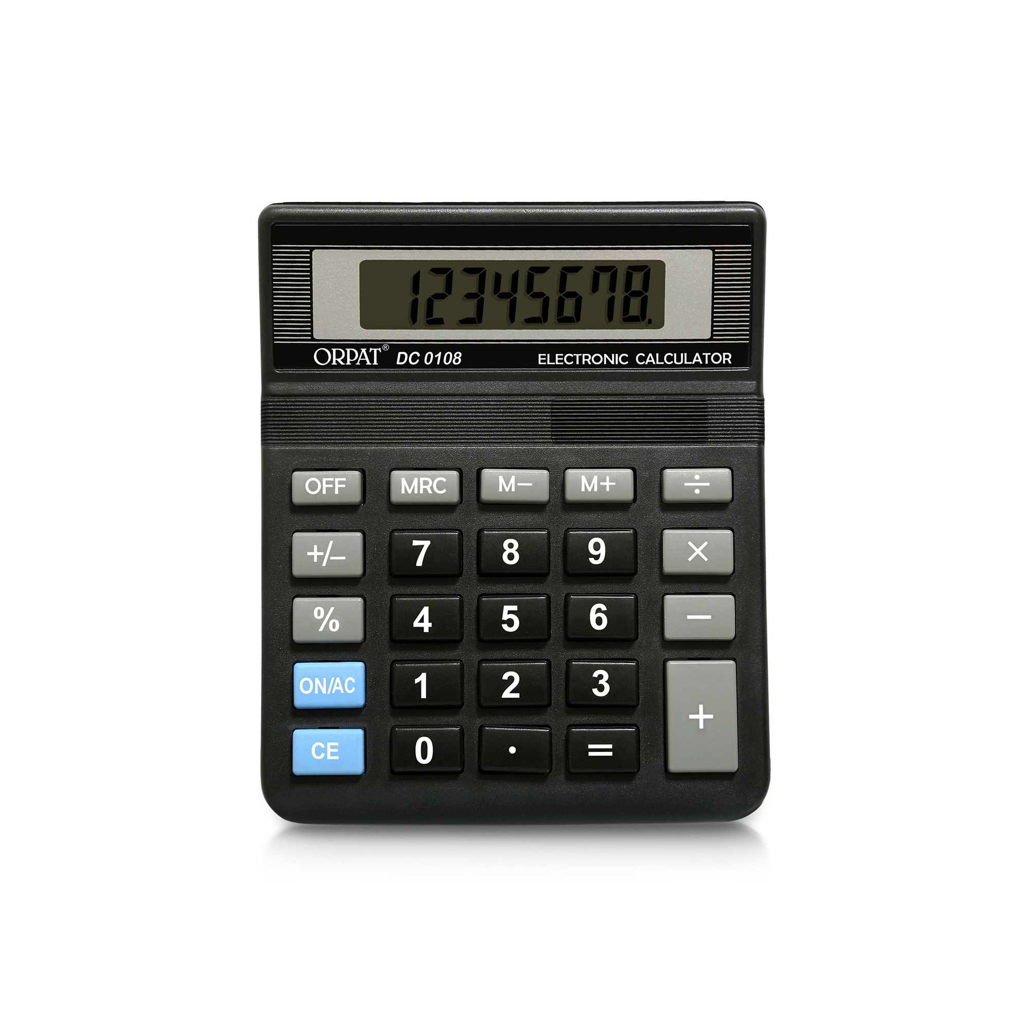 Buy Orpat DC 0108 Black Basic Desktop Calculator