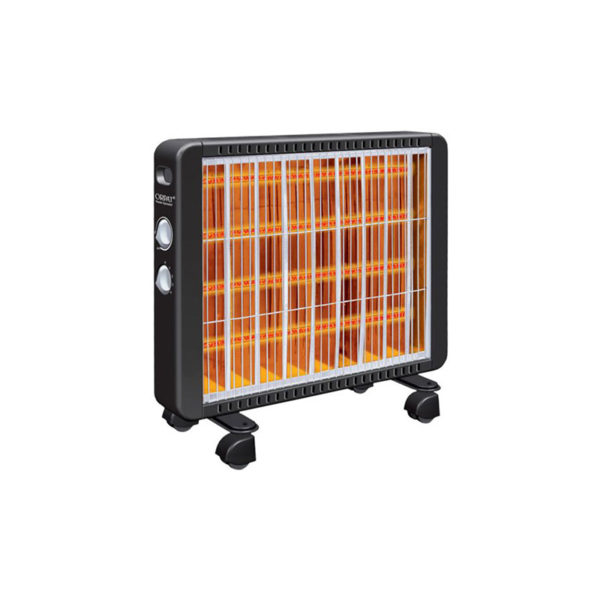 Climate Control – Quartz Heater – OQH-1470 - BLACK - Orpat Group