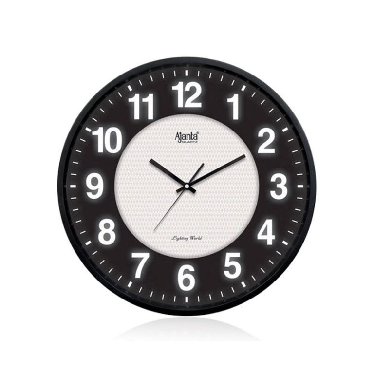 Ajanta 467 Office Sweep Second Clock (White) Orpat Group