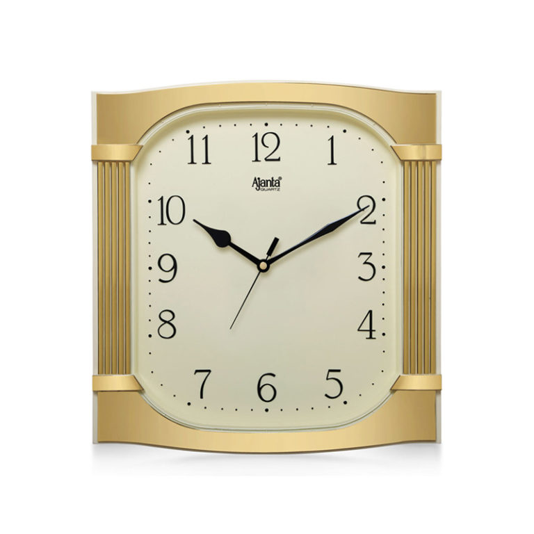 Ajanta 321 Fancy Wall Clock (Ivory) Orpat Group