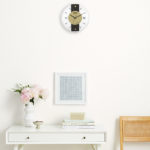 Wooden Sweep Second Clock