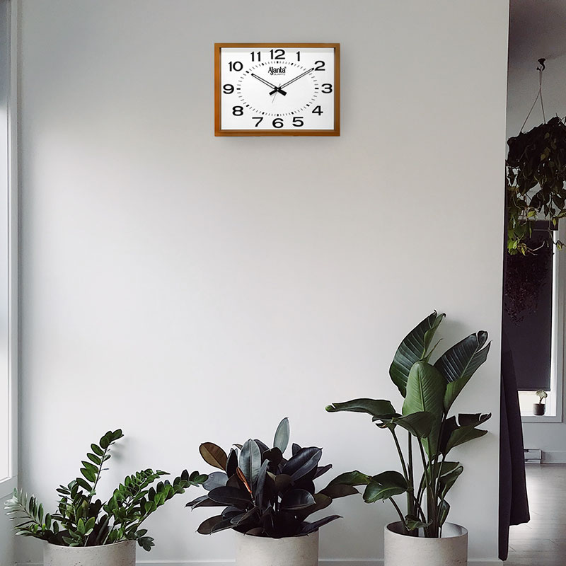 Wooden Office Wall Clock