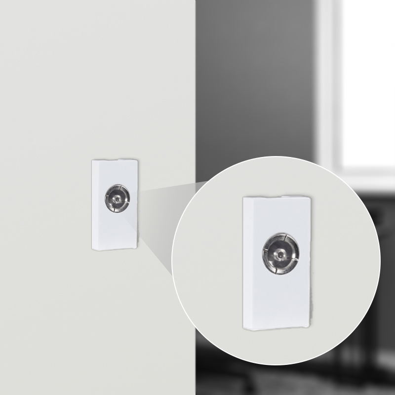 Orpat OPST-7237 White Platinum Series Support Modules-T.V. Socket ...