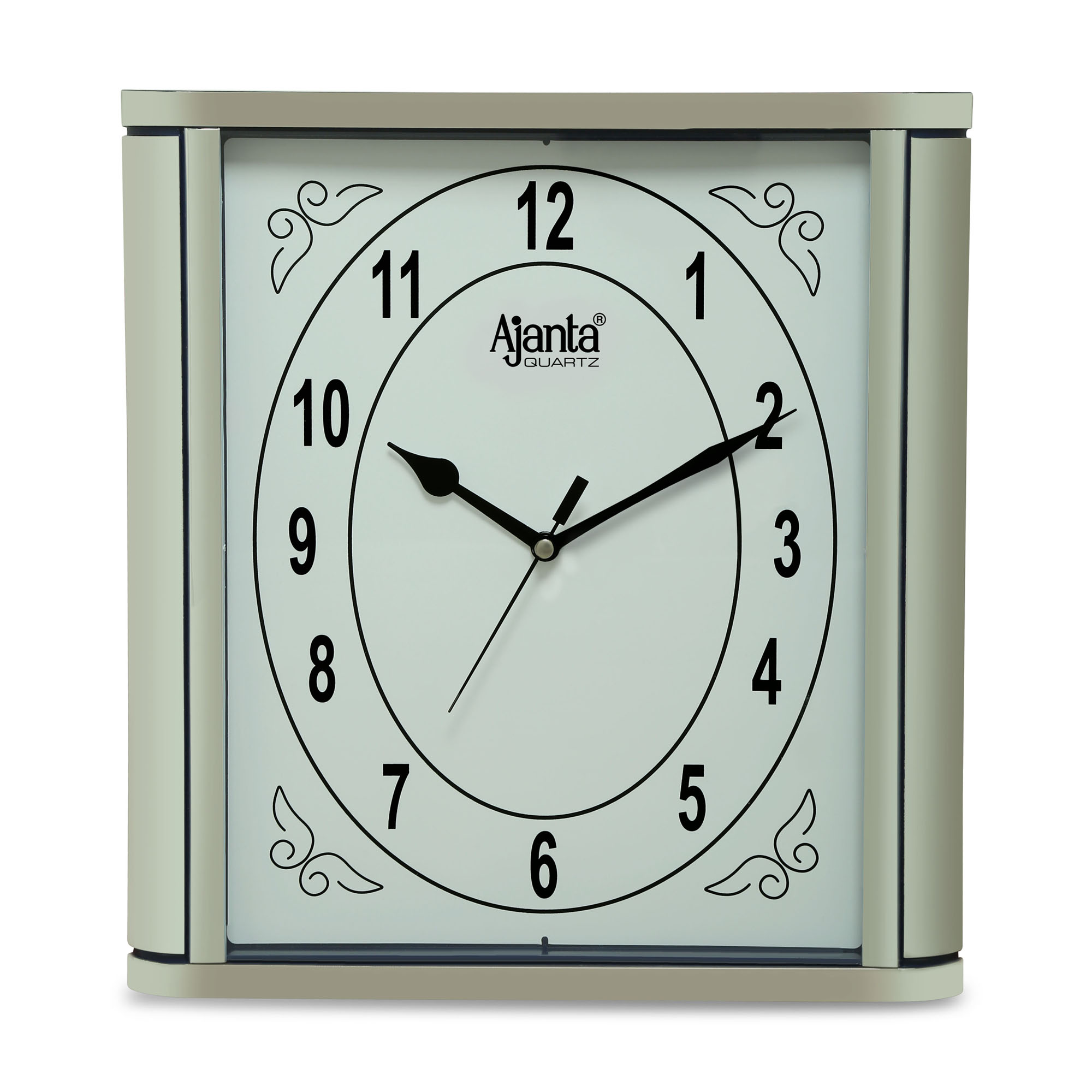 Ajanta 811 Fancy Wall Clock (Blue) Orpat Group