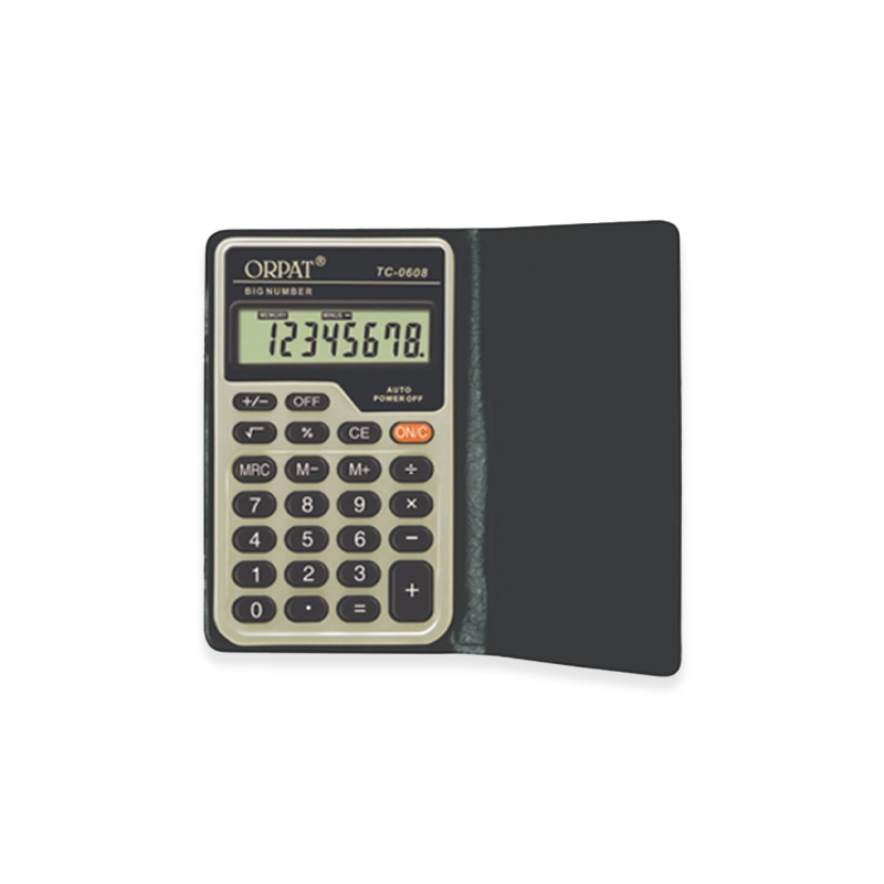 Pocket Size CalculatorsTC-608 - Black