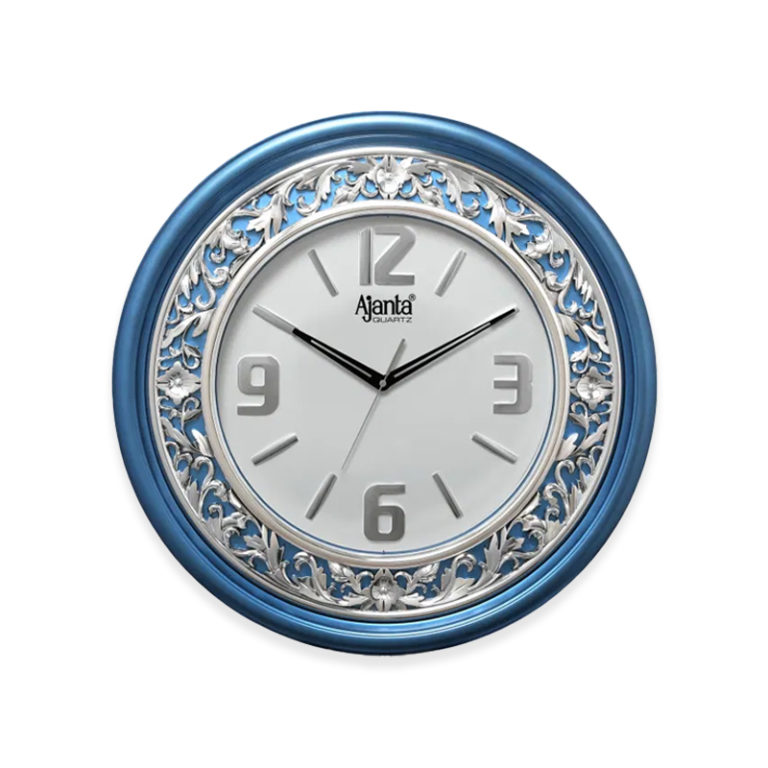 2877 Blue Designer Sweep Second Clocks Orpat
