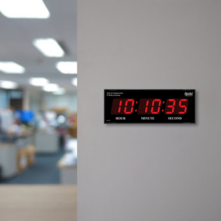 Digital Calendar Wall Clock Dc 127