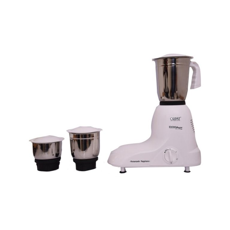 Orpat Kitchen Master Mixer Grinder 650 Watts (White)
