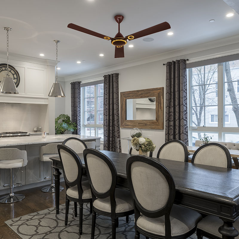 Orpat 75 Watts Ab Brown Air Nova High Performance Premium Ceiling Fans Orpat 75 Watts Ab Brown Air Nova High, Brown Ceiling Fan