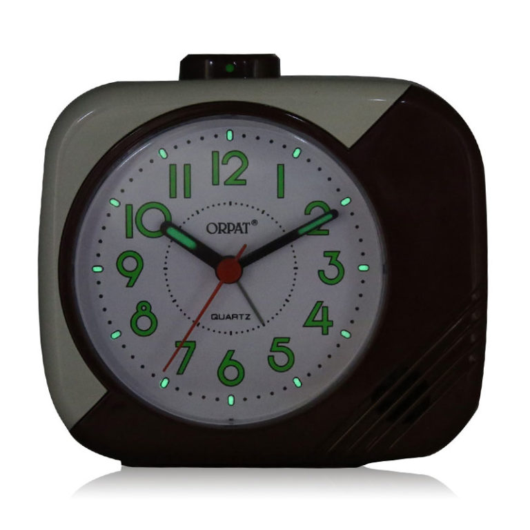 Orpat TBB-207 (N.G.) Buzzer Alarm Clock (Burgundy) | Orpat Group