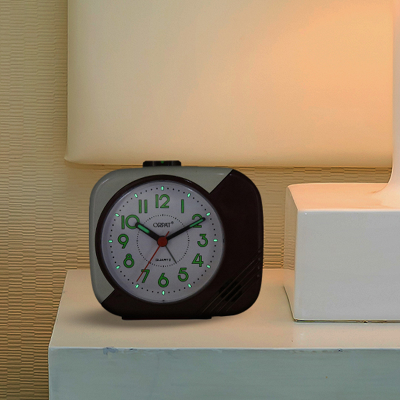 Orpat TBB-207 (N.G.) Buzzer Alarm Clock (Burgundy) | Orpat Group