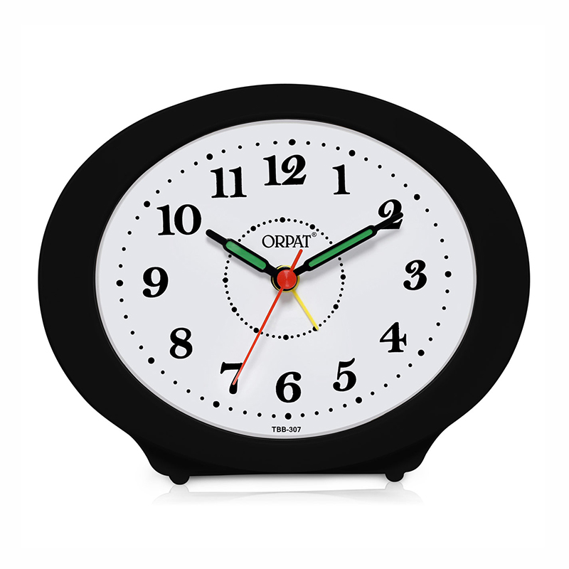 Orpat TBB-307 Buzzer Alarm Clock (Black) | Orpat Group