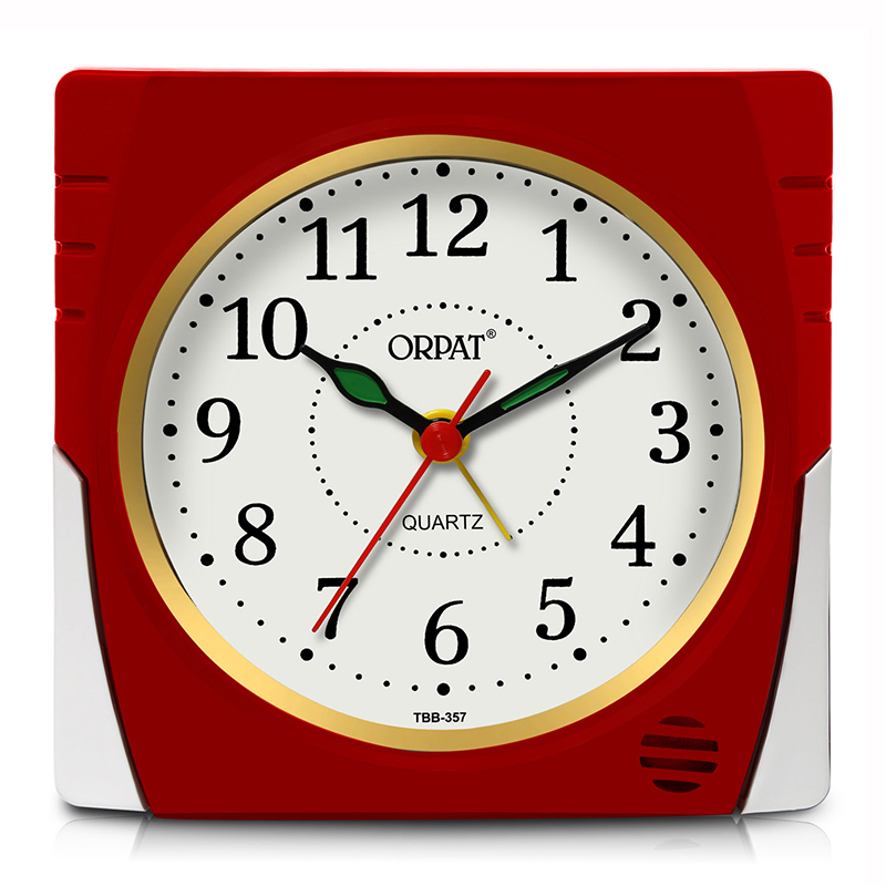 Orpat TBB-357 Buzzer Alarm Clock (Red) | Orpat Group