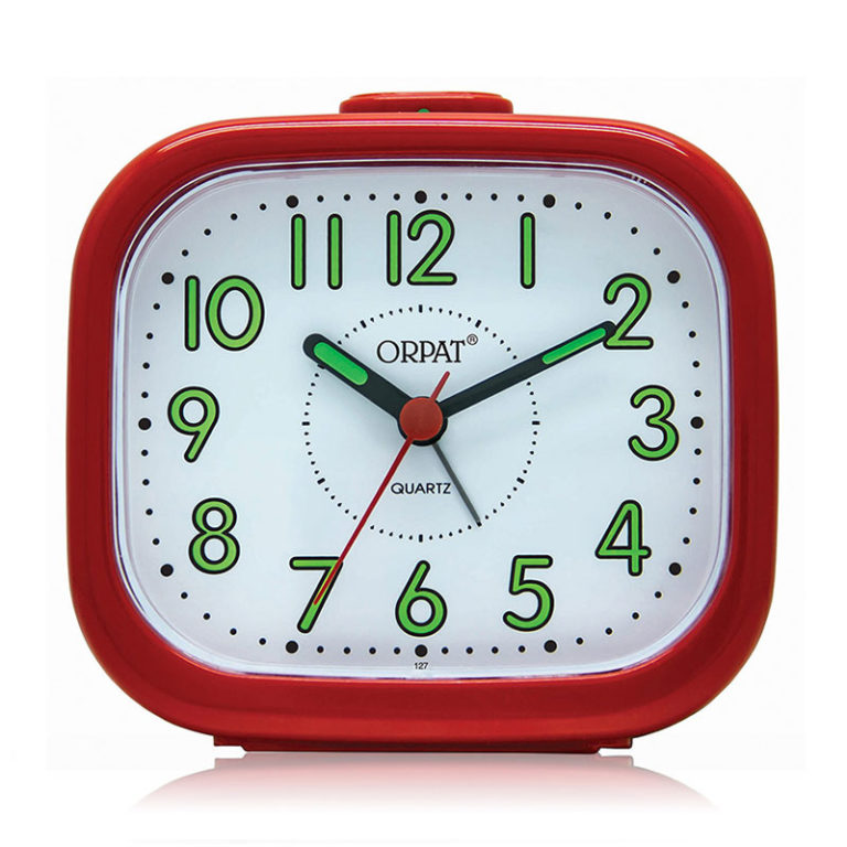 Orpat TBB127 (4.5 V) Buzzer Alarm Clock (Red) Orpat Group