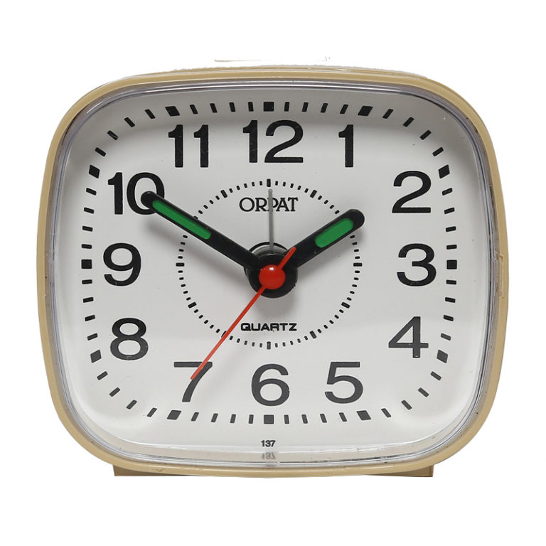 Orpat TBB137 Buzzer Alarm Clock (Apricot) Orpat Group