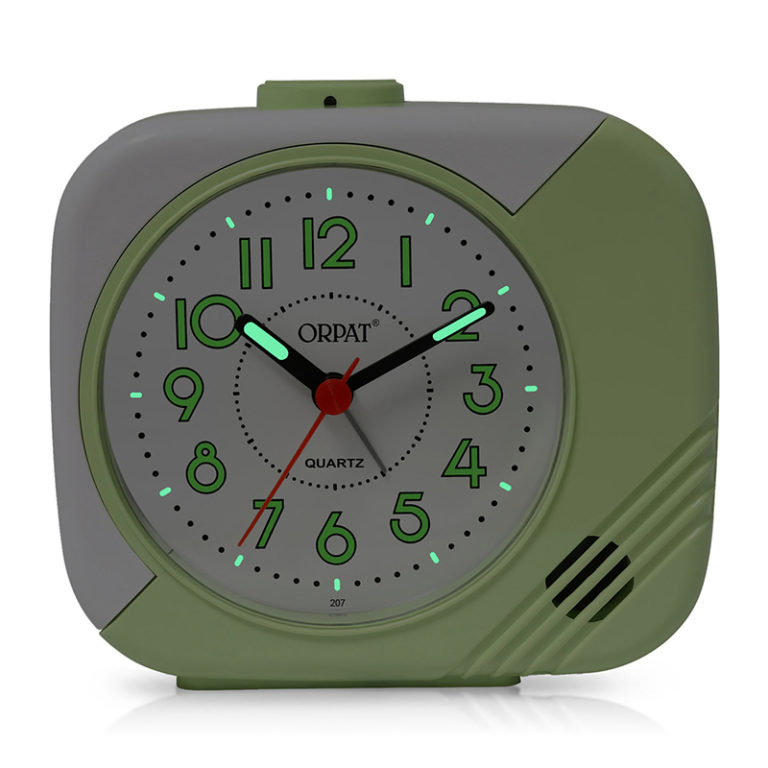 Orpat TBB207 (N.G.) Buzzer Alarm Clock (Parrot Green) Orpat Group
