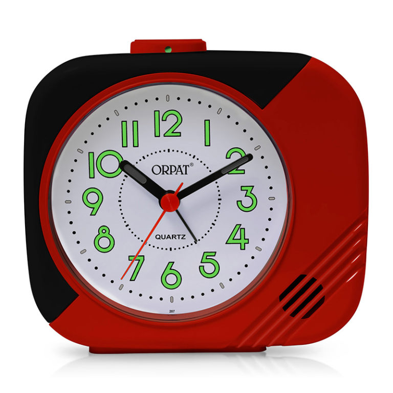 Orpat TBB207 Buzzer Alarm Clock (Red) Orpat Group