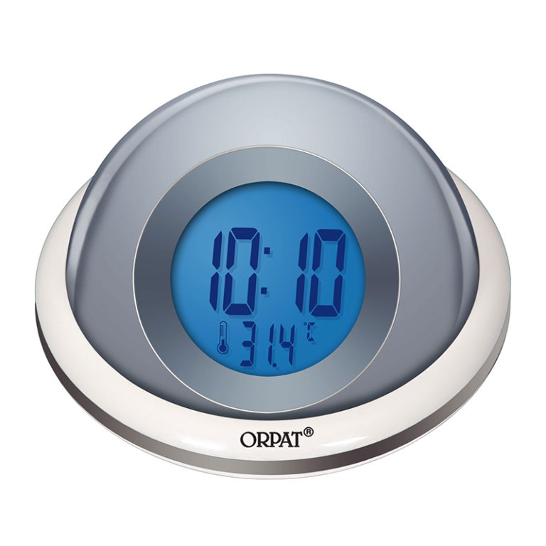 Orpat TAC387 Digital Alarm Clock (Silver) Orpat Group