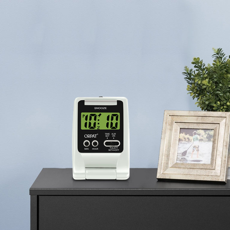 Orpat TBZLL627 DX Digital Alarm Clock (White) Orpat Group