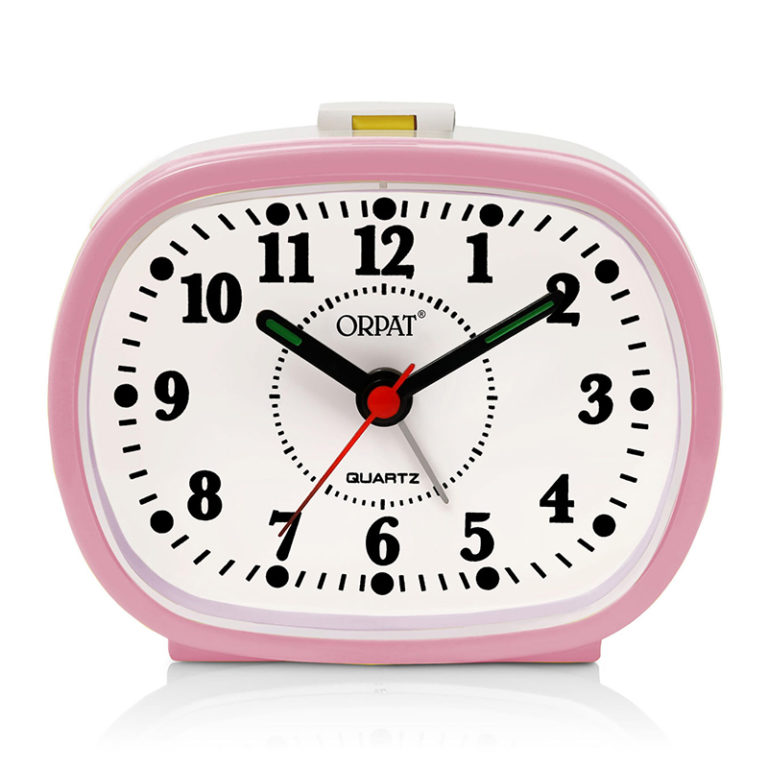 Orpat TBZL607 Snooze Buzzer Alarm Clock (Pink) Orpat Group