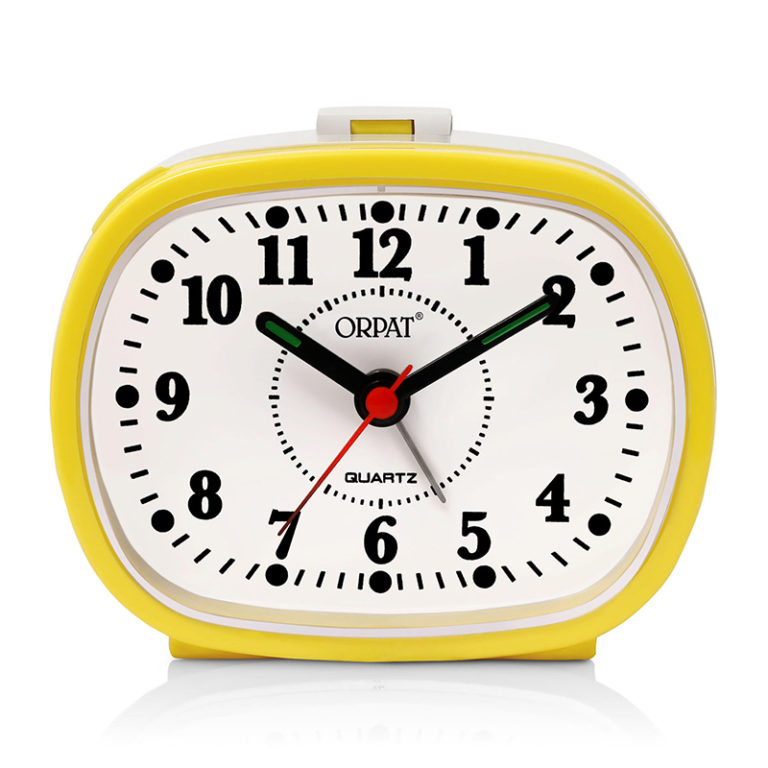 Orpat TBZL607 Snooze Buzzer Alarm Clock (Yellow) Orpat Group