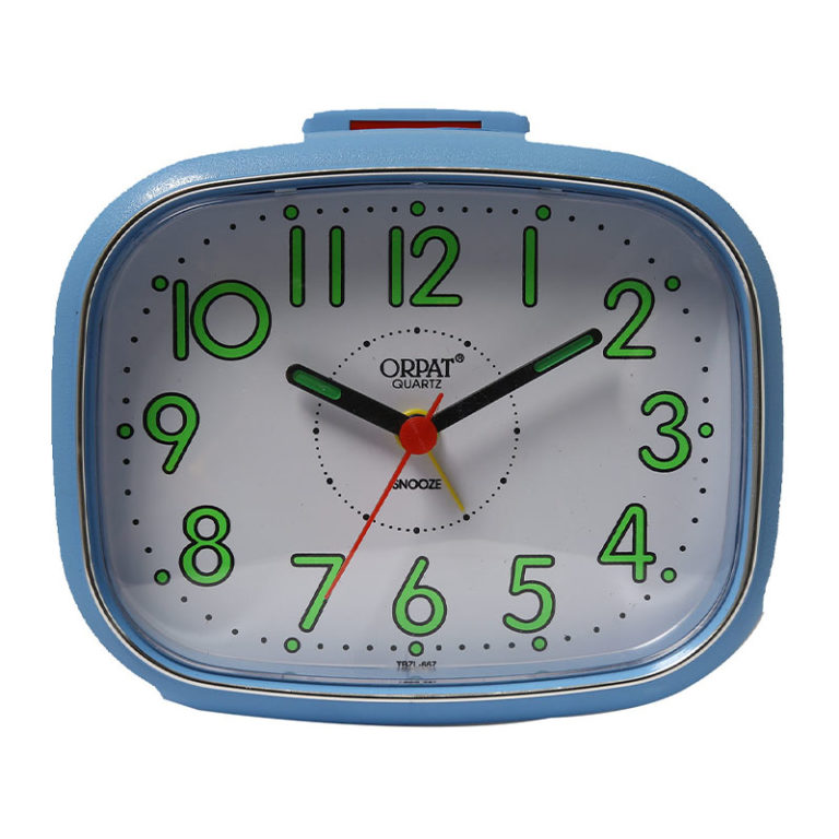 Orpat TBZL667 Snooze Buzzer Alarm Clock (Baby Blue) Orpat Group