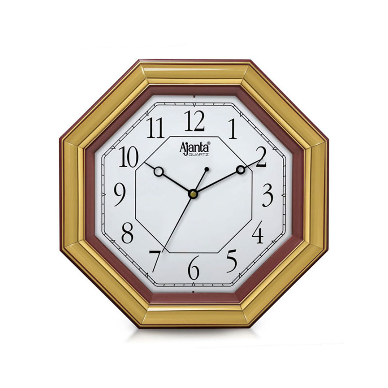 Wall Clock - Fancy Clock - 607 - Brown - Orpat Group