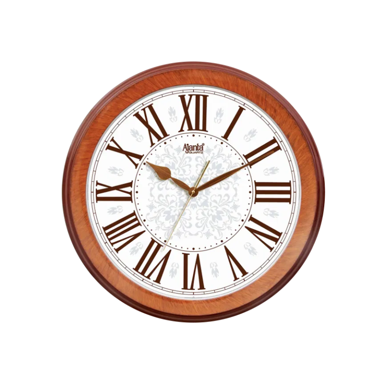 Wall Clock Designer Clock 3047 R Brown Orpat Group