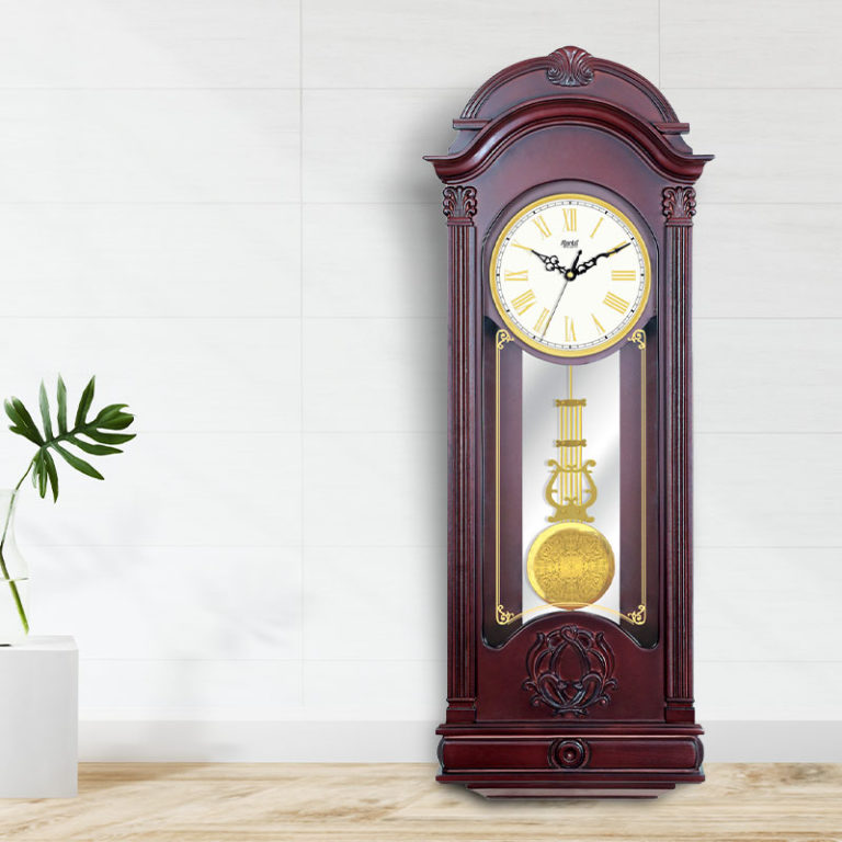 Grandfather Series Rhythmic Pendulum Clock GF 157 Mahogany Orpat