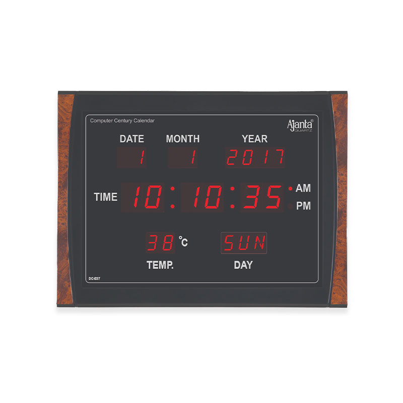 Digital Clock Calendar DC-037