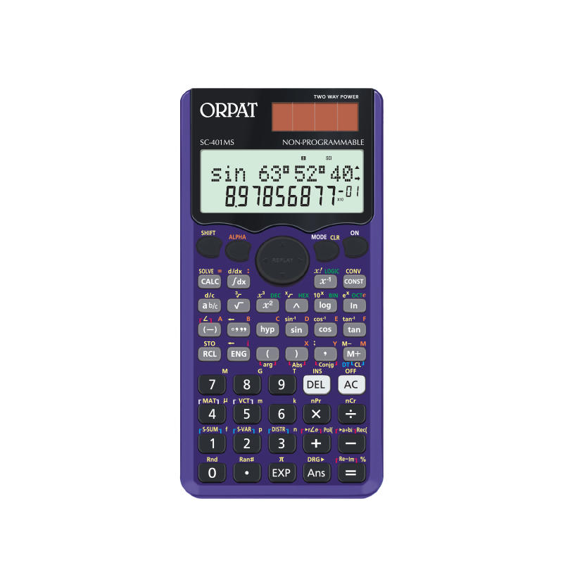 Scientific Desktop Calculators SC 401 - Violet