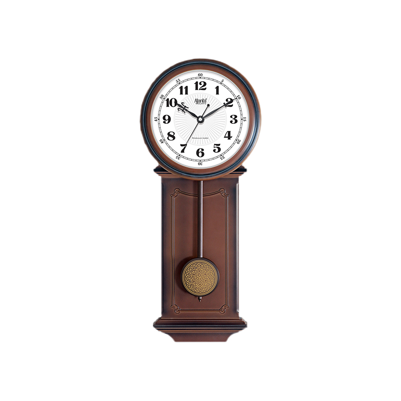 Oak Wood Wall Clock