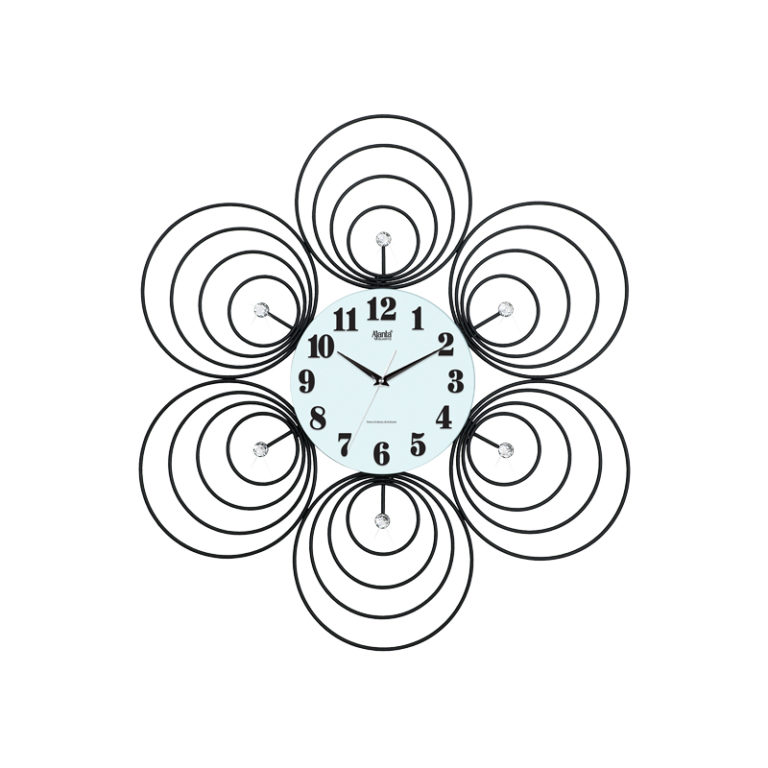 Wall Clock Designer Clock DS277 Black Orpat Group