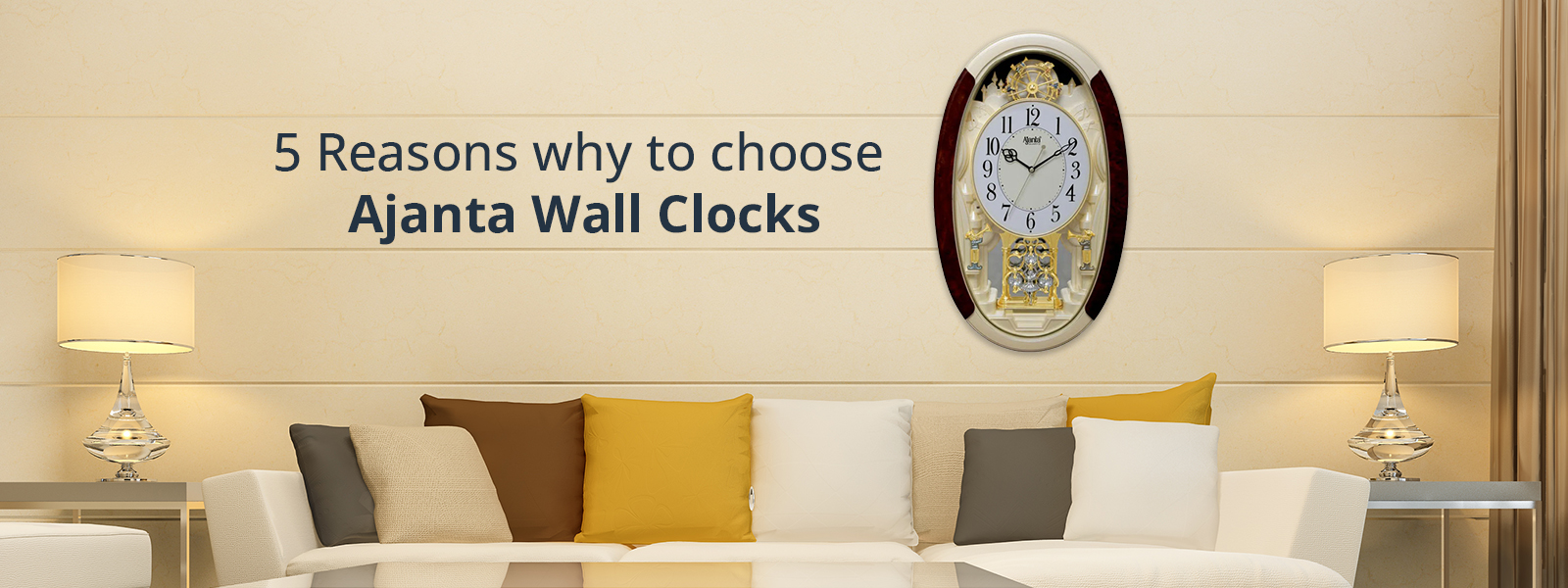 5 Reasons Why to Choose Ajanta Wall Clocks - Orpat Group %
